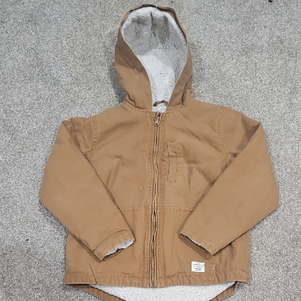 Kids Weatherproof Vintage Tan Jacket